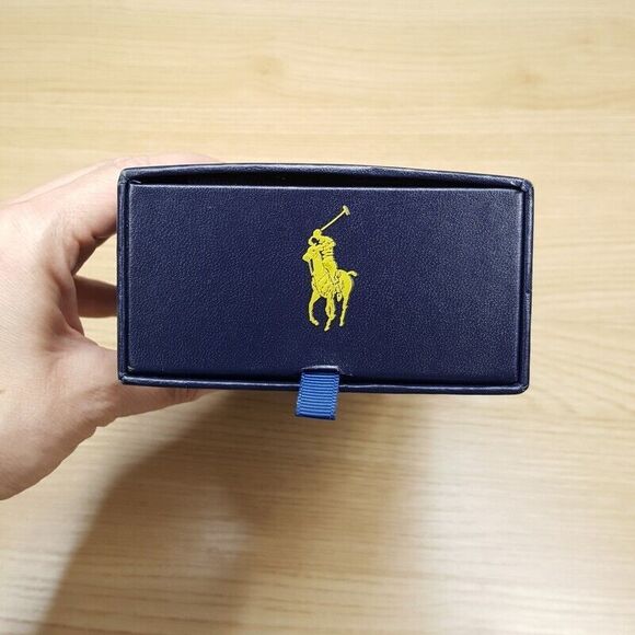 POLO RALPH LAUREN Crew Socks Mens 10-13 Black Fair Isle Tartan Plaid Bear Logo - Picture 4 of 7